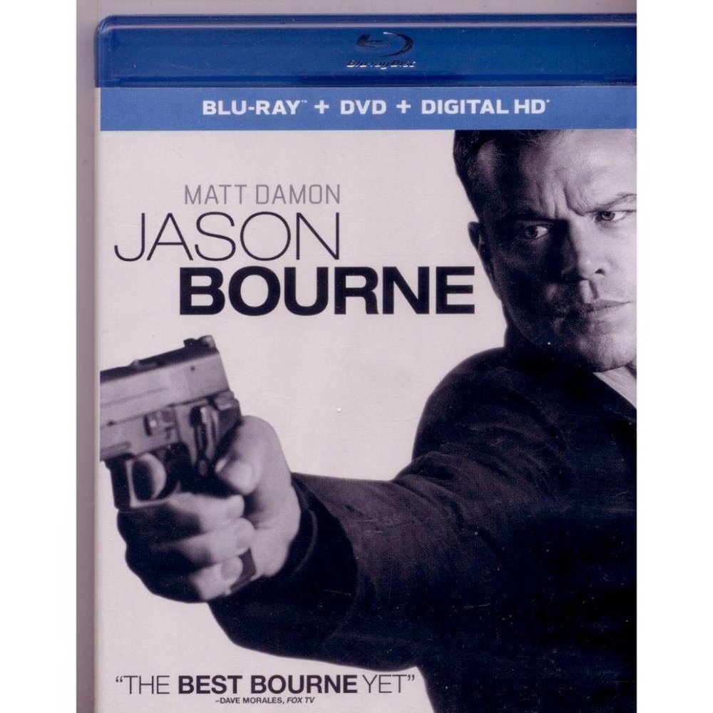 JASON BOURNE on BLU-RAY + DVD, Matt Damon